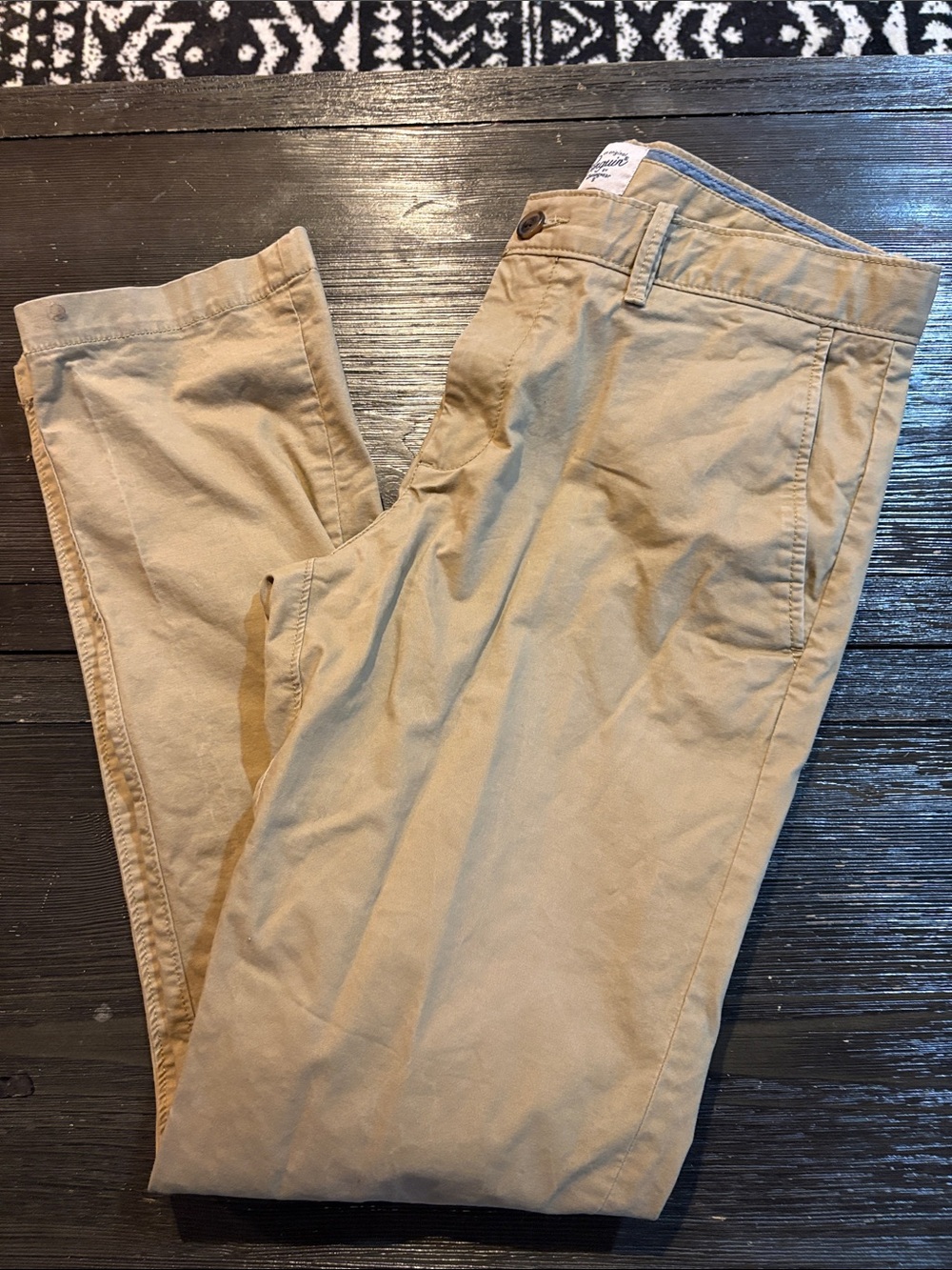 Original Penguin Khaki Tan Slim Casual Chino Pants